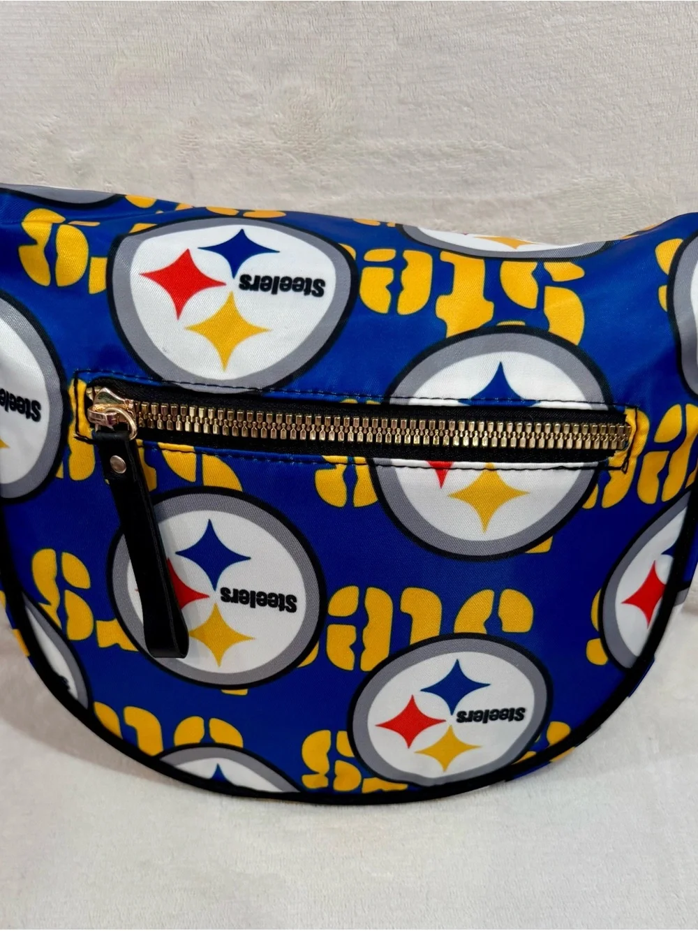 New Steelers Crossbody Bum Bag w/ long strap size inclusive